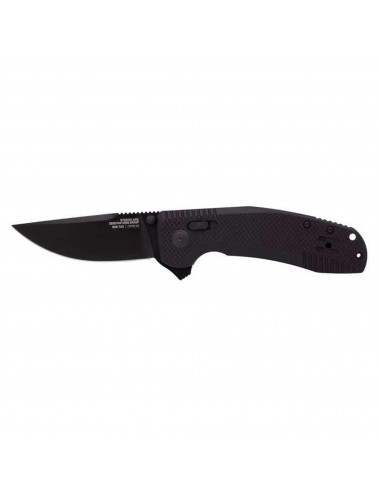 SOG Knife - Tac XR SS Blade Blackout Handle CRYO D2 Steel Blade Folding | 12-38-01-41 Vous souhaitez 