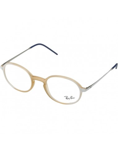 Ray Ban Men's Eyeglasses - Demo Lens Pink and White Frame | 0RX7153-5791-50-21-145 2 - 3 jours ouvrés.