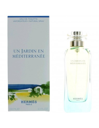 Hermes Unisex Eau De Toilette Spray - Un Jardin En Mediterranee Delightful, 3.3 oz Fin de série