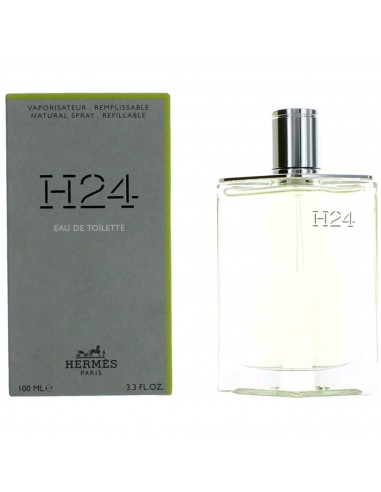 Hermes Men's Eau De Toilette Spray - H24 Refillable Distinctive Fragrance, 3.3 oz Profitez des Offres !