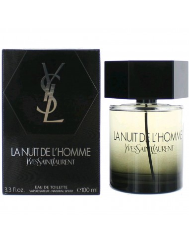 Yves Saint Laurent Men's Eau De Toilette Spray - La Nuit De L'Homme, 3.3 oz des créatures d'habitude