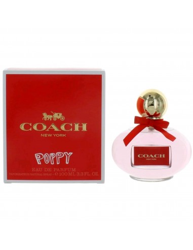 Coach Women's Eau De Parfum Spray - Poppy Floral Captivating Fragrance, 3.3 oz Les magasins à Paris