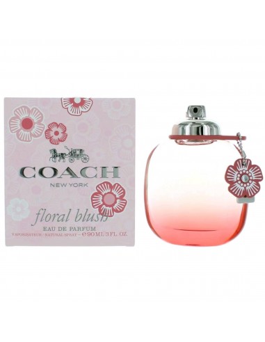 Coach Women's Eau De Parfum Spray - Floral Blush with Leather Tea Roses Natural, 3 oz Voir les baskets