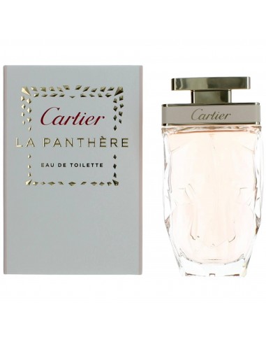 Cartier Women's Eau De Toilette Spray - La Panthere Sensual and Bold Floral, 2.5oz de technologie