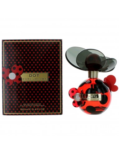 Marc Jacobs Women's EDP Spray - Dot Vanilla, Musk and Driftwood Base Notes, 3.4 oz de France