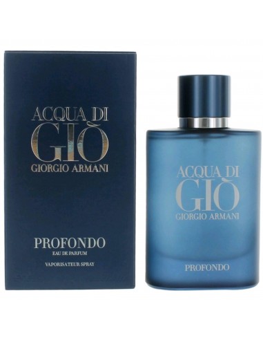 Giorgio Armani Men's Eau De Parfum Spray - Acqua Di Gio Profondo Authentic, 2.5 oz les ctes