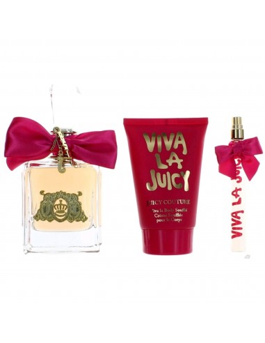 Juicy Couture Women's Gift Set Viva La Caramel Vanilla and Amber Base Notes, 3 Piece chez Cornerstreet bien 