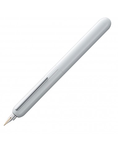 Lamy Fountain Pen - Dialog 3 Piano White Brass 14k Solid Gold Nib le concept de la Pate a emporter 