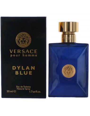 Versace Men's Eau De Toilette Spray - Pour Homme Dylan Blue Mesmerizing Fragrance Véritable concentré