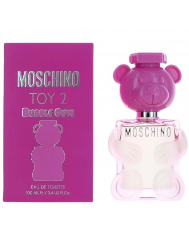 Moschino Women's EDT Spray - Toy 2 Bubble Gum Ambroxan, Musk, Cedar Base Notes, 3.4 oz paiement sécurisé