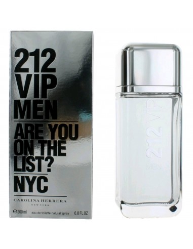 Carolina Herrera Men's Eau De Toilette Spray - 212 VIP Exquisite Fragrance, 6.7 oz Amélioration de cerveau avec