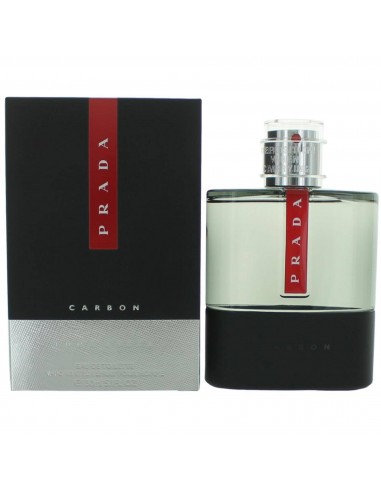 Prada Men's Eau De Toilette Spray - Luna Rossa Carbon , 5.1 oz soldes