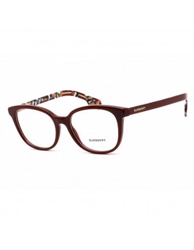 Burberry Women's Eyeglasses - Clear Lens Bordeaux Plastic Oval Frame | 0BE2291 3742 l'achat 