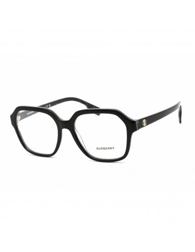 Burberry Women's Eyeglasses - Black Print Crystal Plastic Square Frame | 0BE2358 3977 acheter