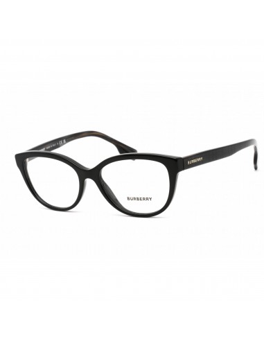 Burberry Women's Eyeglasses - Clear Lens Black Plastic Oval Shape Frame | 0BE2357 3980 la colonne vertébrale