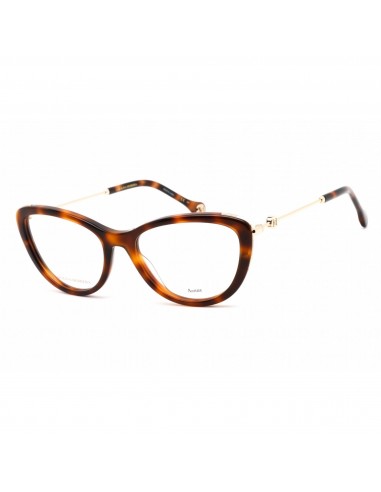 Carolina Herrera Women's Eyeglasses - Havana Acetate Cat Eye Frame | CH 0021 005L 00 commande en ligne