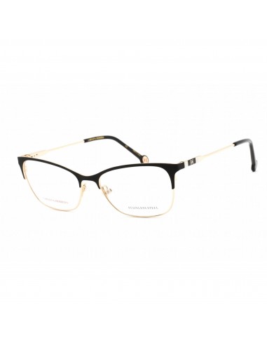 Carolina Herrera Women's Eyeglasses - Black Gold Stainless Steel | CH 0074 02M2 00 Pour