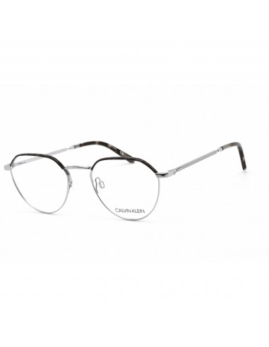 Calvin Klein Unisex Eyeglasses - Light Gunmetal Metal Round Shape Frame | CK20127 014 Jusqu'à 80% De Réduction