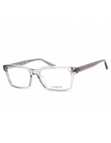 Coach Women's Eyeglasses - Transparent Grey Plastic Rectangular Frame | 0HC6169U 5176 Faites des économies