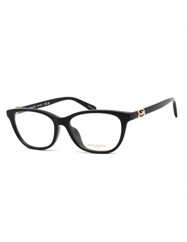 Coach Women's Eyeglasses - Clear Demo Lens Black Plastic Cat Eye Frame | 0HC6180F 5002 basket pas cher