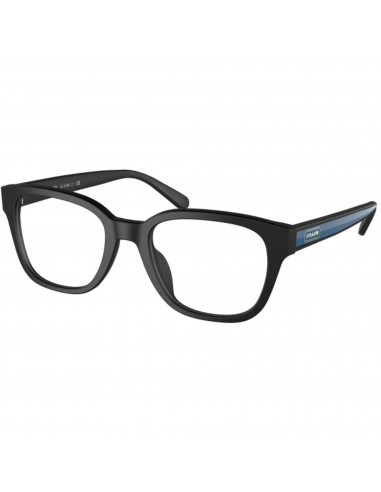 Coach Men's Eyeglasses - Matte Black Plastic Square Frame Demo Lens | 6190U 5002 le concept de la Pate a emporter 