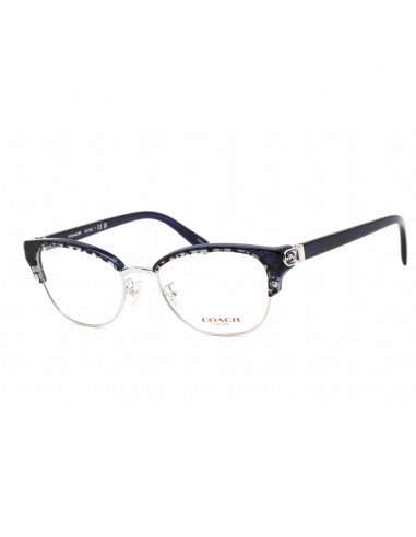 Coach Women's Eyeglasses - Shiny Silver/Blue Signature Cat Eye Frame | 0HC6195 5708 acheter