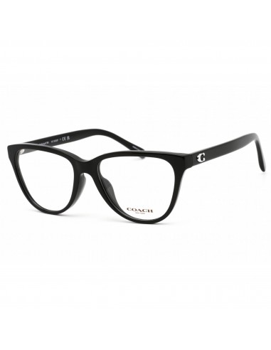 Coach Women's Eyeglasses - Clear Demo Lens Black Plastic Cat Eye Frame | 0HC6202U 5002 les ligaments