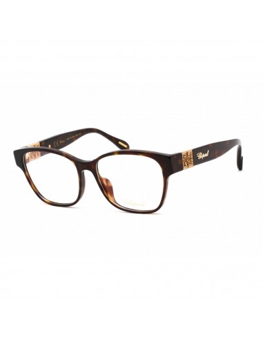 Chopard Men's Eyeglasses - Shiny Dark Havana Plastic Cat Eye Frame | VCH304S 0722 Les magasins à Paris