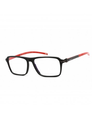 Chopard Men's Eyeglasses - Black Red Plastic Rectangular Shape Frame | VCH310 0703 Fin de série