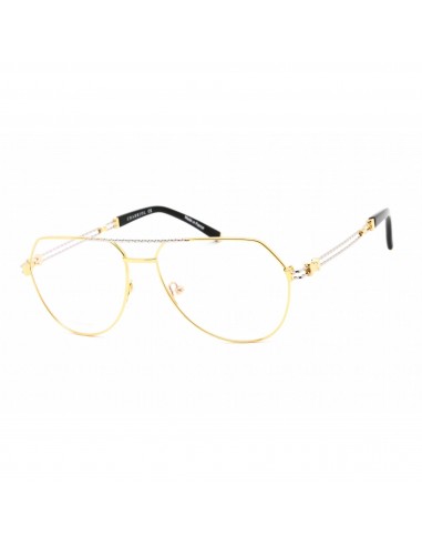 Charriol Men's Eyeglasses - Shiny Gold/Silver Titanium Aviator Frame | PC75086 C03 vente chaude votre 