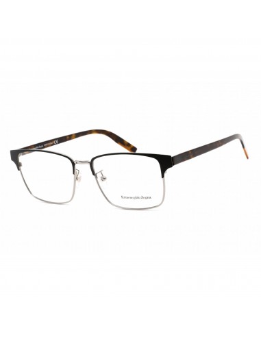 Ermenegildo Zegna Men's Eyeglasses - Black/Other Metal Square Frame | EZ5212-D 005 de technologie