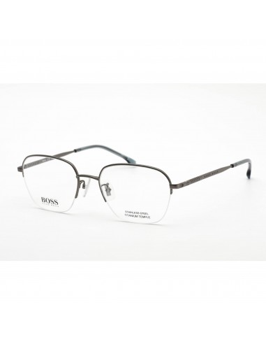 Hugo Boss Unisex Eyeglasses - Dark Ruthenium Square Shape Frame | BOSS 1346/F 0KJ1 00 pour bénéficier 