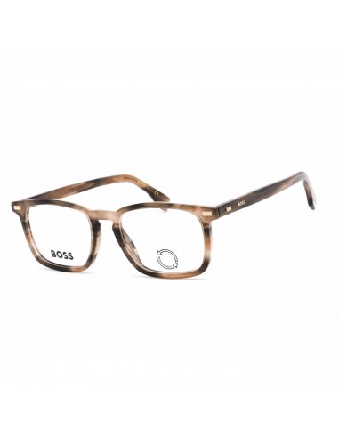 Hugo Boss Men's Eyeglasses - Grey Brown Plastic Square Shape Frame | BOSS 1368 0S05 00 Toutes les collections ici