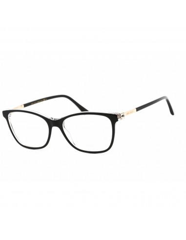 Jimmy Choo Women's Eyeglasses - Black Crystal Acetate/Metal Cat Eye | JC 274 07C5 00 en ligne