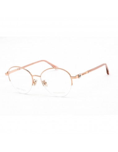 Jimmy Choo Men's Eyeglasses - Gold Stainless Steel Round Shape Frame | JC290/F BKU Par le système avancé 