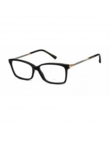 Jimmy Choo Women's Eyeglasses - Black Acetate Rectangular Shape Frame | JC 332 0807 00 meilleur choix