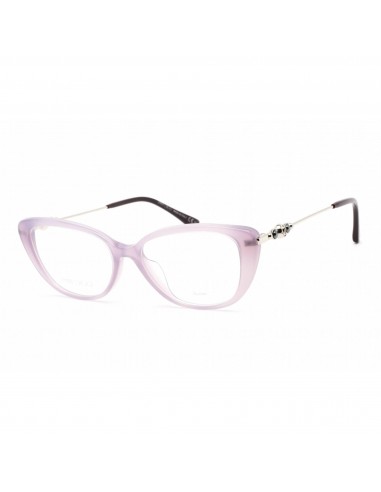 Jimmy Choo Women's Eyeglasses - Violet Acetate Cat Eye Shape Frame | JC 337/G 0B3V 00 pas cher 