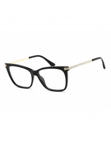 Jimmy Choo Men's Eyeglasses - Clear Lens Black Plastic Cat Eye Frame | JC 353 0807 00 ou a consommer sur place