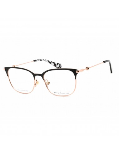 Kate Spade Women's Eyeglasses - Clear Lens Black Metal Square Frame | MARLEE 0807 00 français