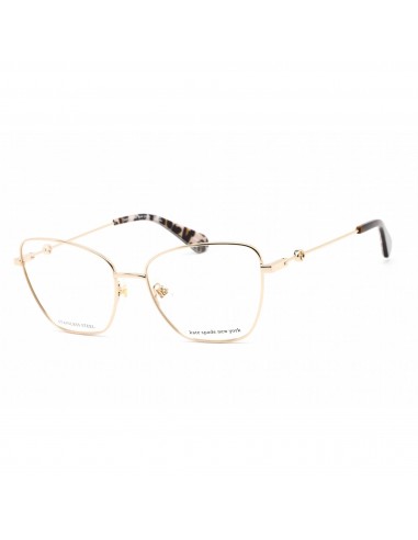 Kate Spade Women's Eyeglasses - Clear Demo Lens Gold Metal Cat Eye Frame | JOURNEE J5G Comment ça marche