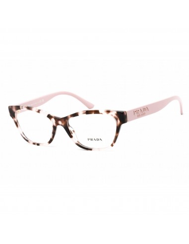 Prada Women's Eyeglasses - Pink Havana Plastic Cat Eye Shape Frame | 0PR 03WV ROJ1O1 suggérées chez