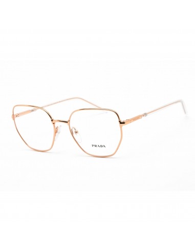 Prada Women's Eyeglasses - Clear Lens Pink Gold Metal Cat Eye Frame | 0PR 60WV SVF1O1 votre restaurant rapide dans 