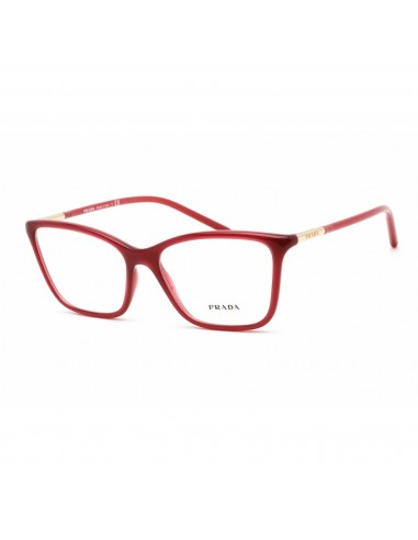 Prada Women's Eyeglasses - Transparent Burgundy Plastic Cat Eye | 0PR 08WV 2BM1O1 de votre