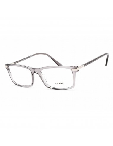 Prada Women's Eyeglasses - Grey Plastic Rectangular Shape Frame | 0PR 03YV 08U1O1 pour bénéficier 