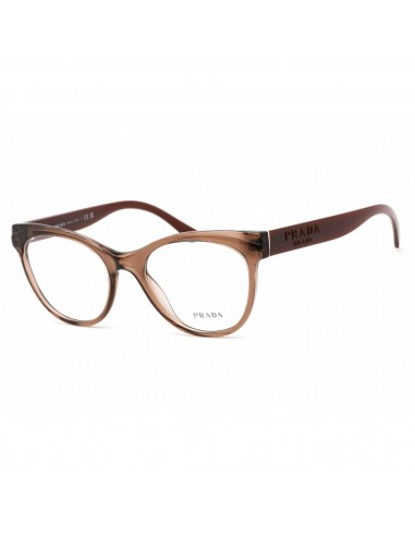 Prada Women's Eyeglasses - Transparent Brown Plastic Cat Eye Frame | 0PR 05WV 05M1O1 plus qu'un jeu 