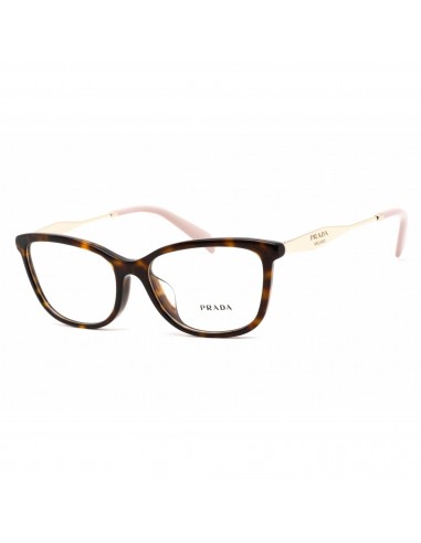 Prada Women's Eyeglasses - Tortoise Plastic Cat Eye Shape Frame | 0PR 02YVF 2AU1O1 Comparez et commandez 