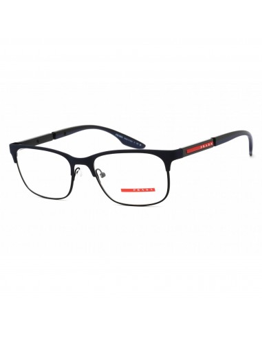 Prada Sport Men's Eyeglasses - Blue Rubber/Black Rubber Metal Frame | 0PS 52NV 07P1O1 Les êtres humains sont 