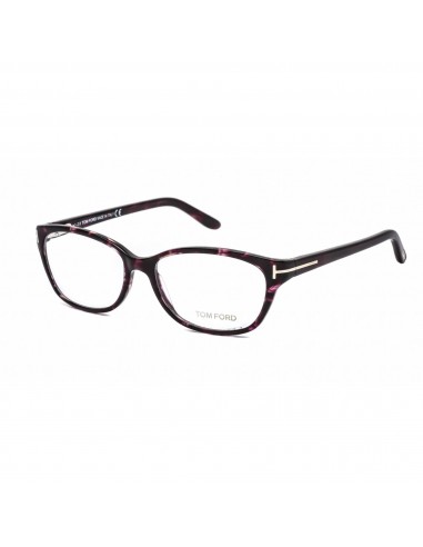 Tom Ford Women's Eyeglasses - Purple Tortoise Acetate Rectangular Frame | FT5142 083 suggérées chez