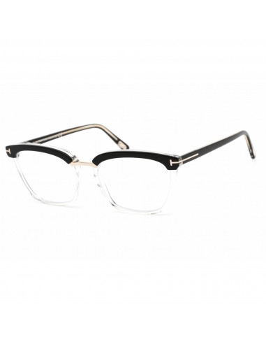 Tom Ford Women's Eyeglasses - Shiny Black Plastic Square Shape Frame | FT5550-B 005 Découvrez la collection