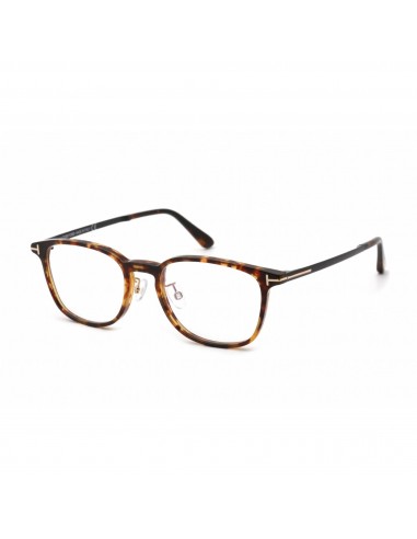 Tom Ford Men's Eyeglasses - Shiny Vintage Havana Plastic Square Frame | FT5594-D-B 056 de pas cher